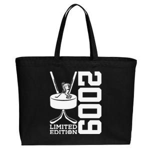 LIMITED EDITION 2009 ICE HOCKEY 14TH BIRTHDAY Cotton Canvas Jumbo Tote