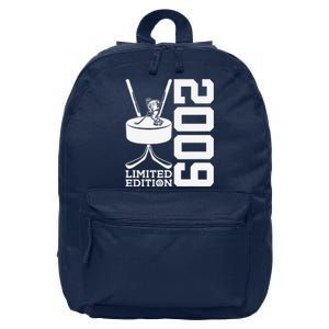 LIMITED EDITION 2009 ICE HOCKEY 14TH BIRTHDAY 16 in Basic Backpack