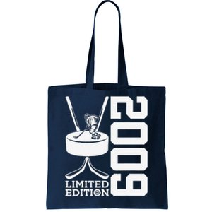 LIMITED EDITION 2009 ICE HOCKEY 14TH BIRTHDAY Tote Bag