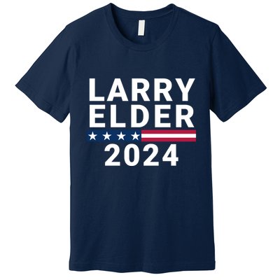 Larry Elder 2024 Presidential Election Elder 2024 Conservative Premium T-Shirt