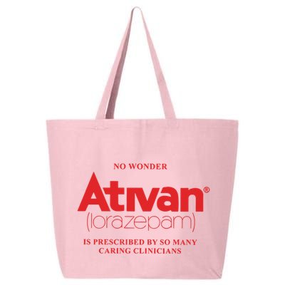 Limited Edition Ativan Lorazepam No Wonder Ash Grey 25L Jumbo Tote