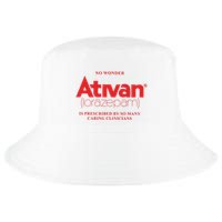 Limited Edition Ativan Lorazepam No Wonder Ash Grey Cool Comfort Performance Bucket Hat