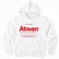 Limited Edition Ativan Lorazepam No Wonder Ash Grey Hoodie