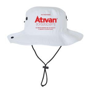 Limited Edition Ativan Lorazepam No Wonder Ash Grey Legacy Cool Fit Booney Bucket Hat