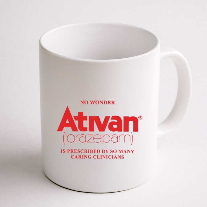 Limited Edition Ativan Lorazepam No Wonder Ash Grey Mug