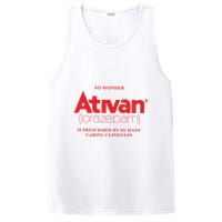 Limited Edition Ativan Lorazepam No Wonder Ash Grey PosiCharge Competitor Tank