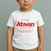 Limited Edition Ativan Lorazepam No Wonder Ash Grey Toddler T-Shirt