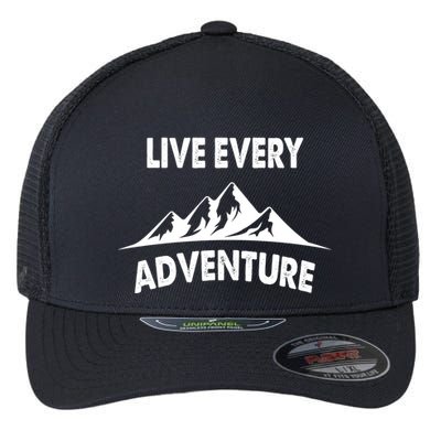 Live Every Adventure Flexfit Unipanel Trucker Cap