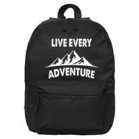 Live Every Adventure 16 in Basic Backpack