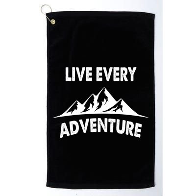 Live Every Adventure Golf Towel