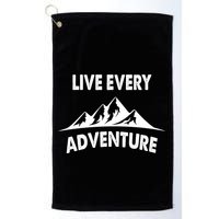 Live Every Adventure Golf Towel
