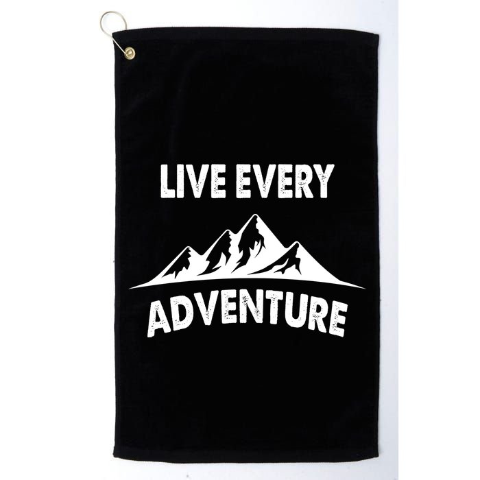 Live Every Adventure Golf Towel