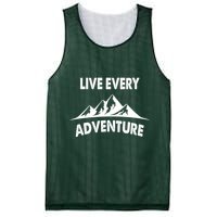 Live Every Adventure Mesh Reversible Basketball Jersey Tank