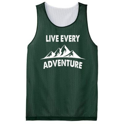 Live Every Adventure Mesh Reversible Basketball Jersey Tank