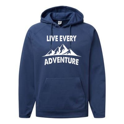 Live Every Adventure Performance Fleece Hoodie