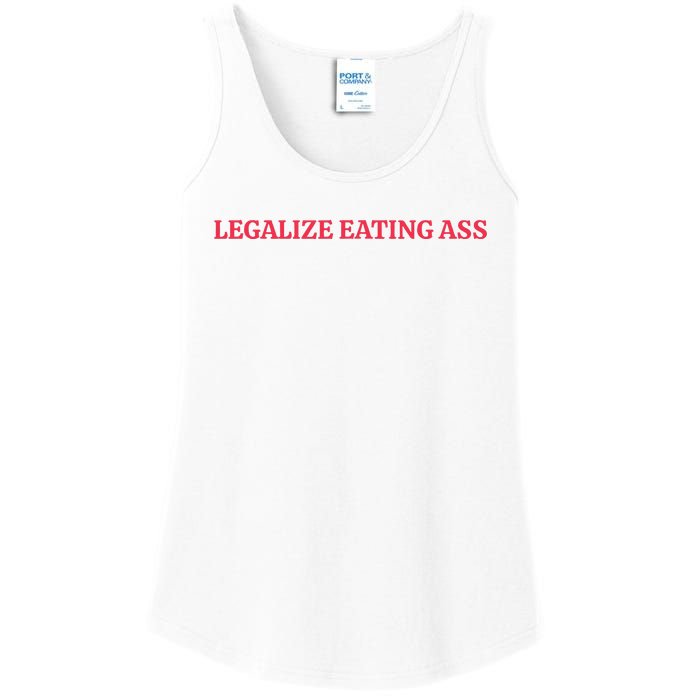 Legalize Eating Ass Ladies Essential Tank