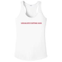 Legalize Eating Ass Ladies PosiCharge Competitor Racerback Tank