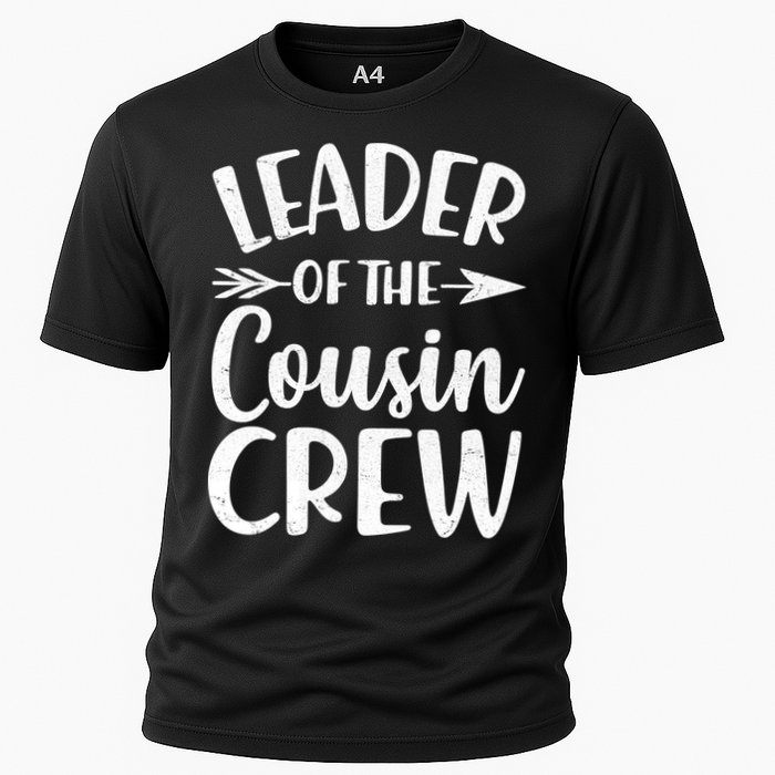 Leader Of The Cousin Crew Matching Family shirts Cooling Performance Crew T-Shirt