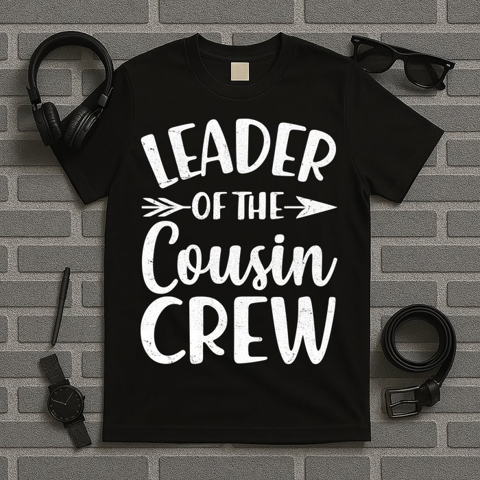 Leader Of The Cousin Crew Matching Family shirts T-Shirt
