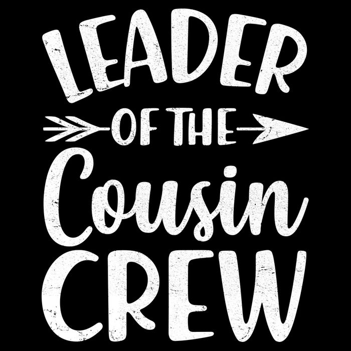 Leader Of The Cousin Crew Matching Family shirts Drawstring Bag