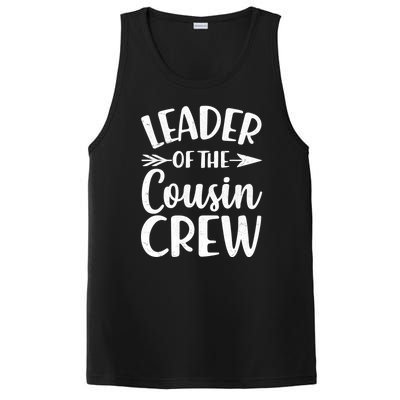 Leader Of The Cousin Crew Matching Family shirts PosiCharge Competitor Tank