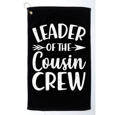 Leader Of The Cousin Crew Matching Family shirts Golf Towel