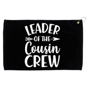 Leader Of The Cousin Crew Matching Family shirts Grommeted Golf Towel