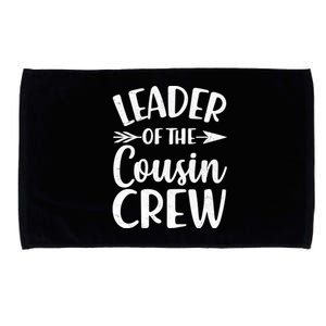 Leader Of The Cousin Crew Matching Family shirts Microfiber Hand Towel