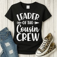 Leader Of The Cousin Crew Matching Family shirts Womens T-Shirt