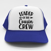 Leader Of The Cousin Crew Matching Family shirts Trucker Hat