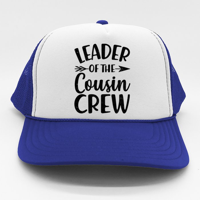 Leader Of The Cousin Crew Matching Family shirts Trucker Hat