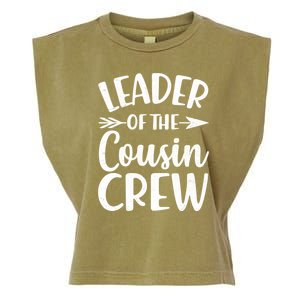 Leader Of The Cousin Crew Matching Family shirts Garment-Dyed Women's Muscle Tee