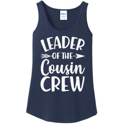 Leader Of The Cousin Crew Matching Family shirts Ladies Essential Tank