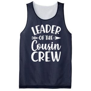 Leader Of The Cousin Crew Matching Family shirts Mesh Reversible Basketball Jersey Tank