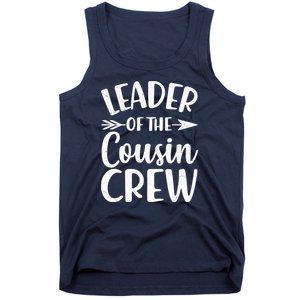 Leader Of The Cousin Crew Matching Family shirts Tank Top