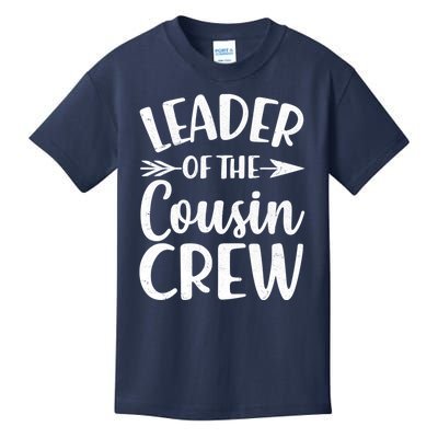 Leader Of The Cousin Crew Matching Family shirts Kids T-Shirt