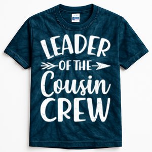 Leader Of The Cousin Crew Matching Family shirts Kids Tie-Dye T-Shirt