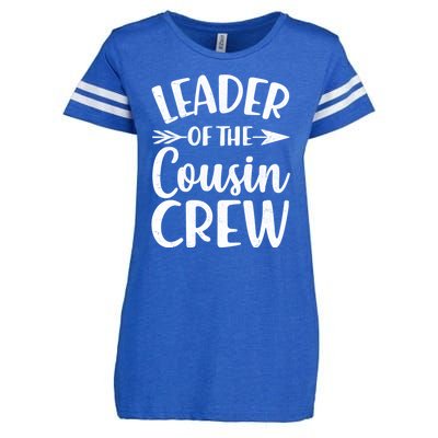 Leader Of The Cousin Crew Matching Family shirts Enza Ladies Jersey Football T-Shirt