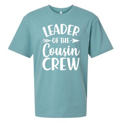 Leader Of The Cousin Crew Matching Family shirts Sueded Cloud Jersey T-Shirt