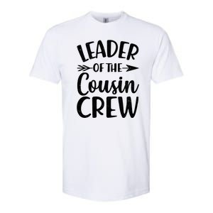 Leader Of The Cousin Crew Matching Family shirts Softstyle CVC T-Shirt