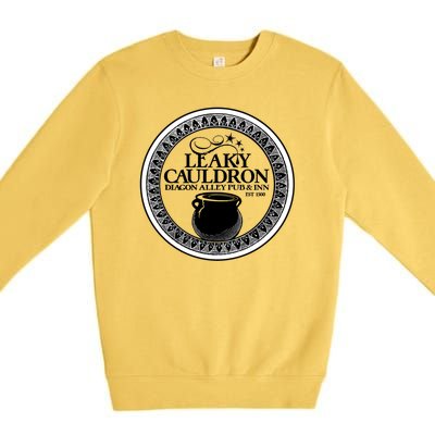 Leaky Cauldron Diagon Alley Pub Premium Crewneck Sweatshirt