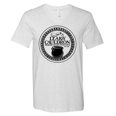 Leaky Cauldron Diagon Alley Pub V-Neck T-Shirt