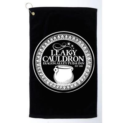 Leaky Cauldron Diagon Alley Pub Platinum Collection Golf Towel