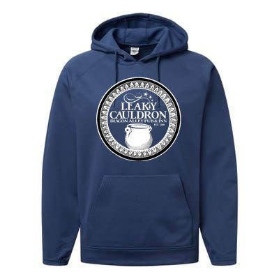 Leaky Cauldron Diagon Alley Pub Performance Fleece Hoodie