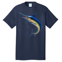 Leaping Blue Marlin Tall T-Shirt