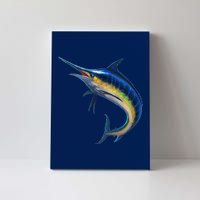 Leaping Blue Marlin Canvas