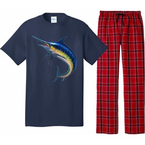 Leaping Blue Marlin Pajama Set