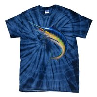 Leaping Blue Marlin Tie-Dye T-Shirt