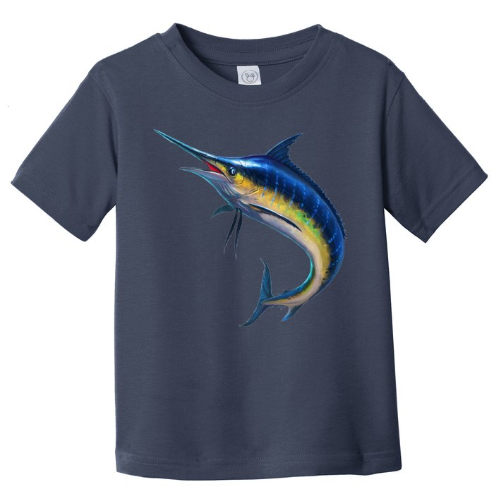 Leaping Blue Marlin Toddler T-Shirt