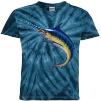 Leaping Blue Marlin Kids Tie-Dye T-Shirt